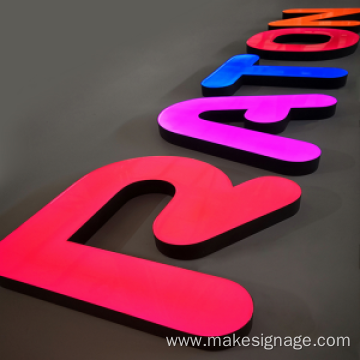 UV Epoxy Resin Channel Letter